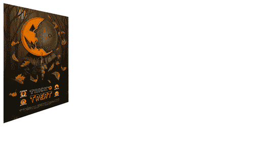 Peter Strain "Trick 'r Treat" Multi-Layer Acrylic (Comic Size)