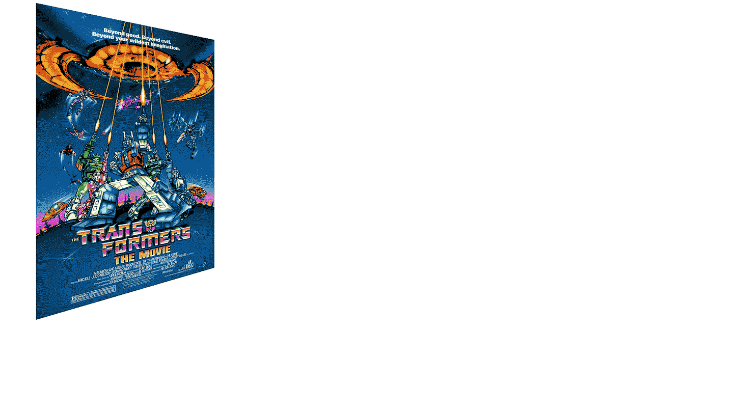 The Transformers: The Movie - Multi-Layer Acrylic