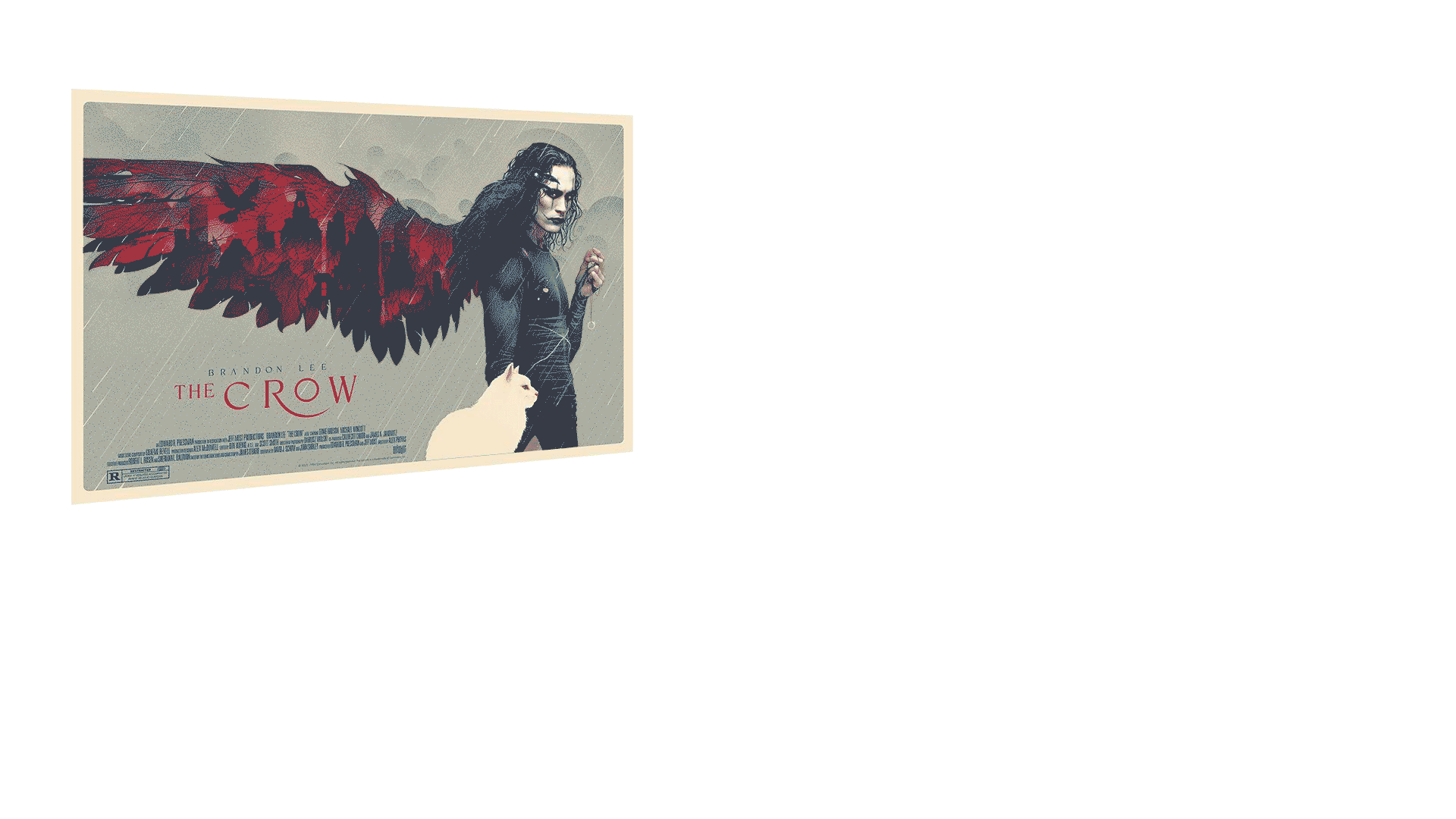 Bruno Vergauwen "The Crow" Multi-Layer Acrylic