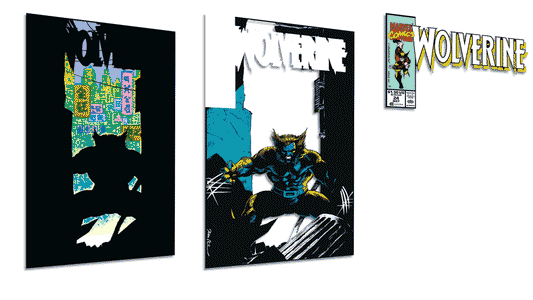 Jim Lee "Wolverine #24" Multi-Layer Acrylic Panel - Comic Size