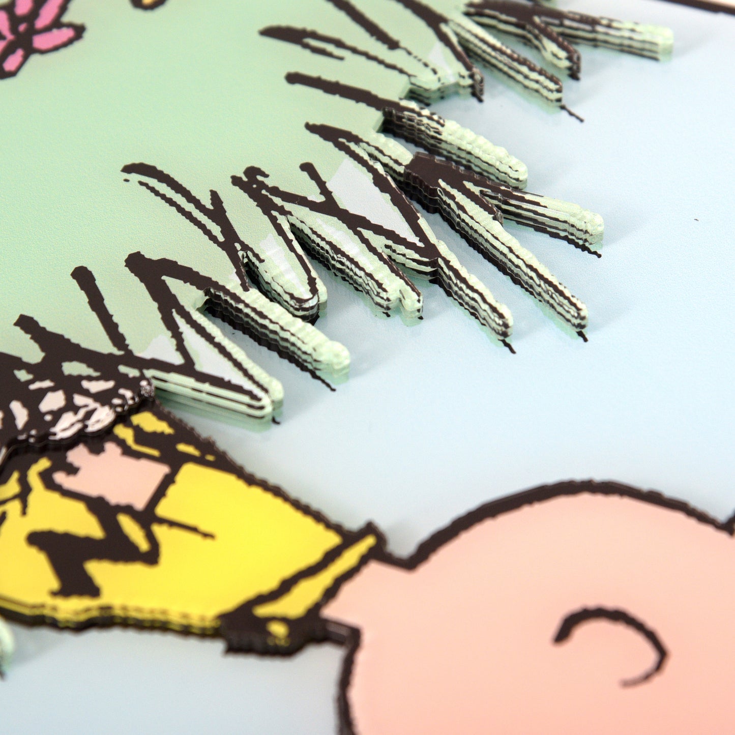 Charles M. Schulz "A Boy and His Dog" Multi-Layer Acrylic