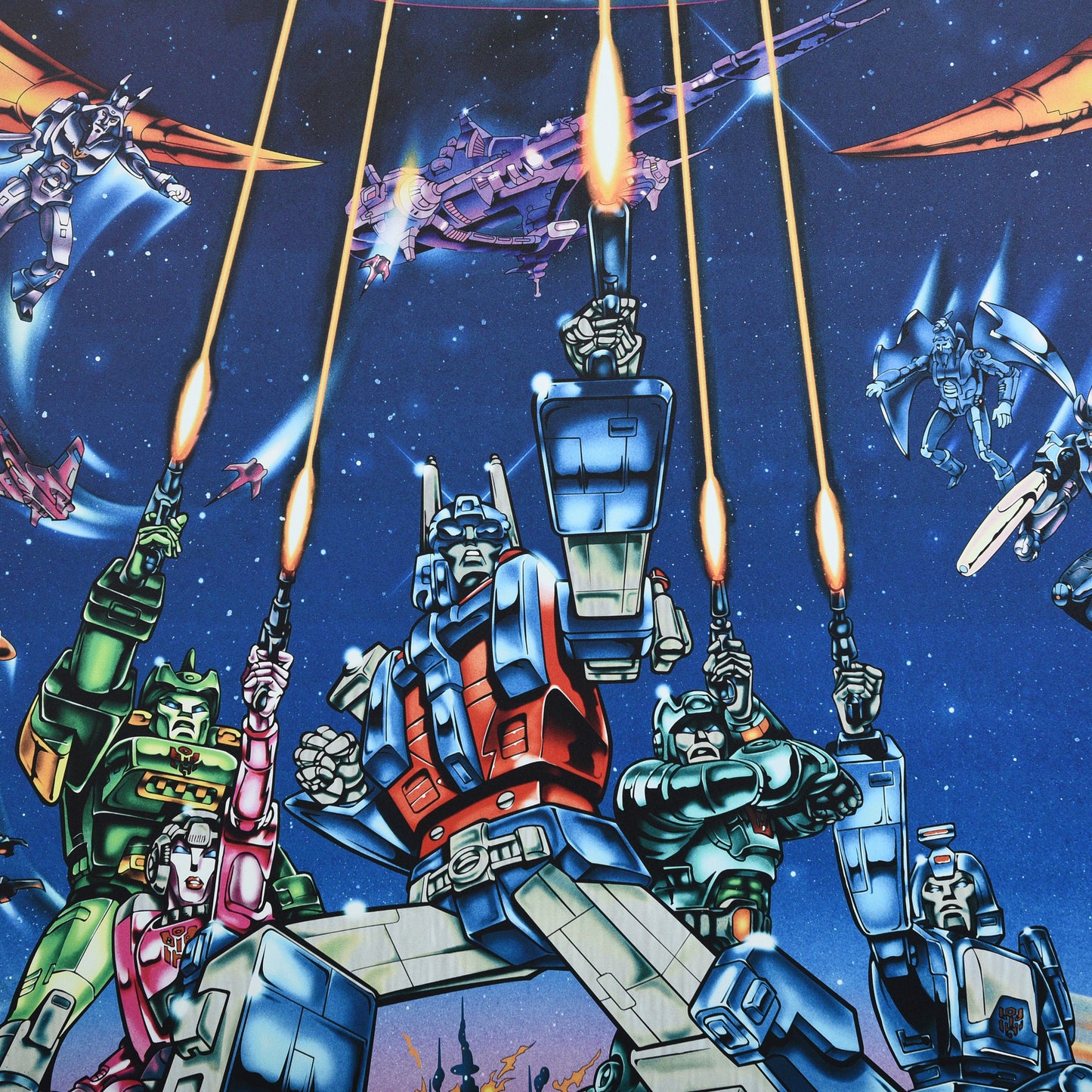The Transformers: The Movie - Aluminum Print