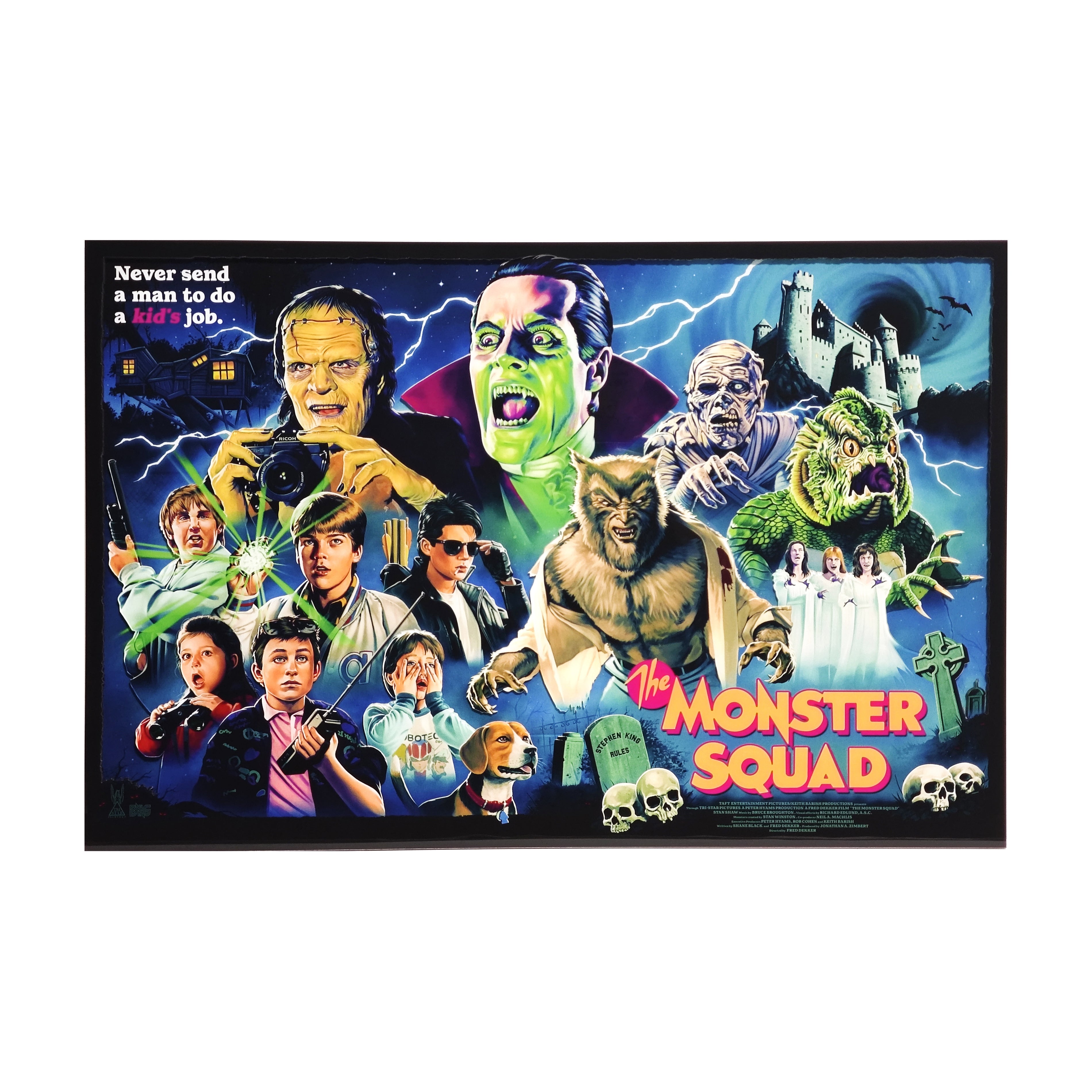 Tom Walker "The Monster Squad" Amulet Variant - Multi-Layer Acrylic Panel