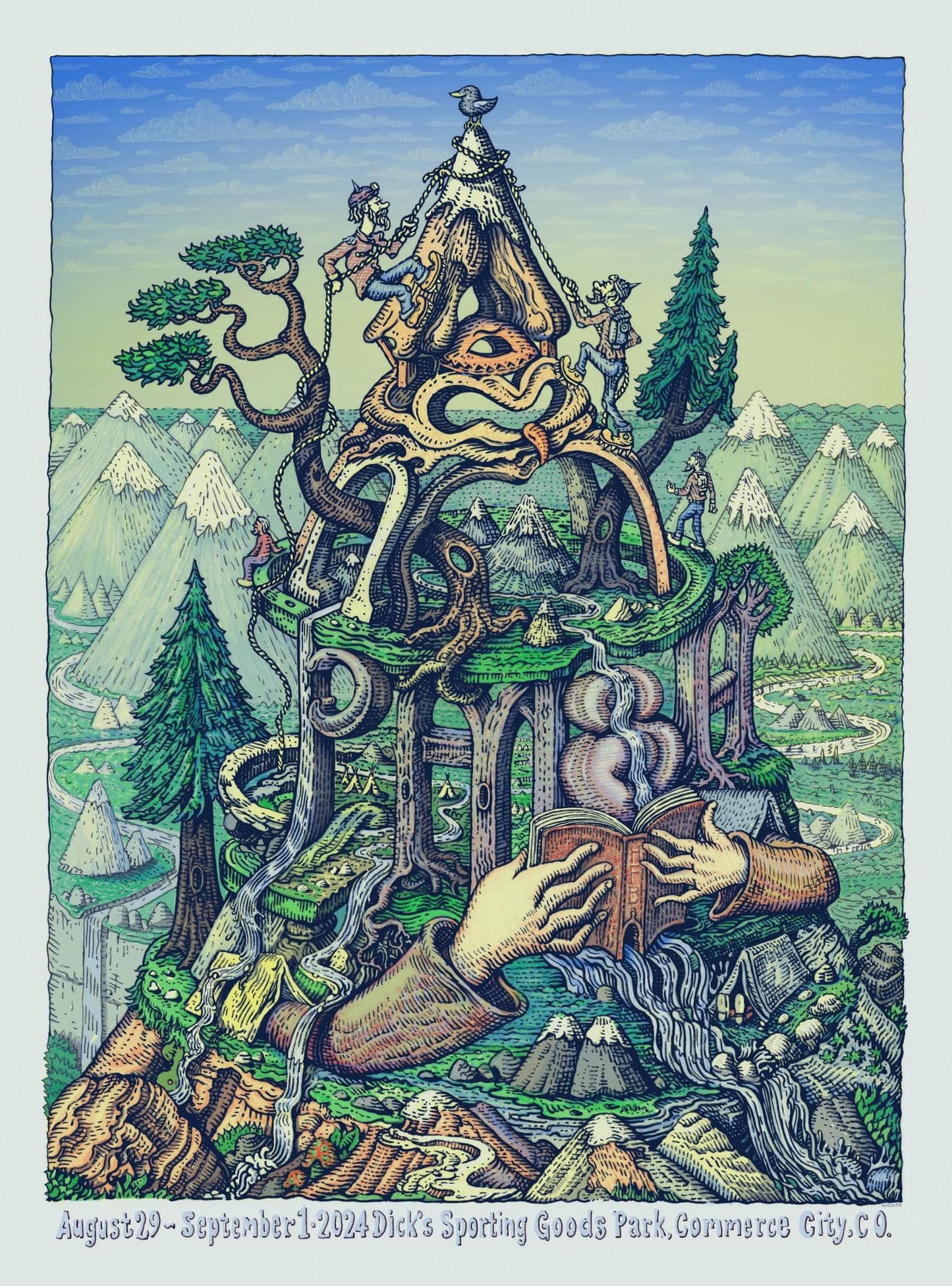 David Welker "PHISH @ Dick's" AP