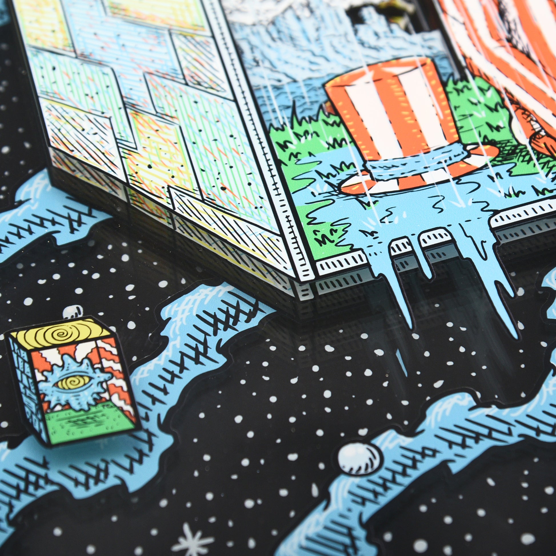 Owen Murphy "The Box" Framed Acrylic Diorama