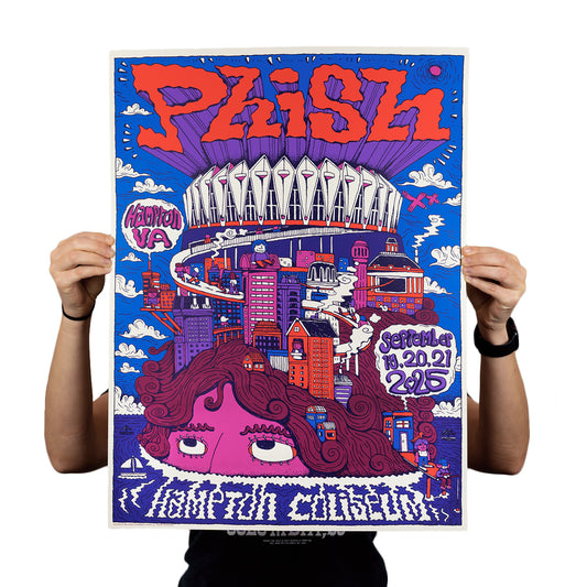 Melcher Oosterman "Phish - Hampton Coliseum" AP