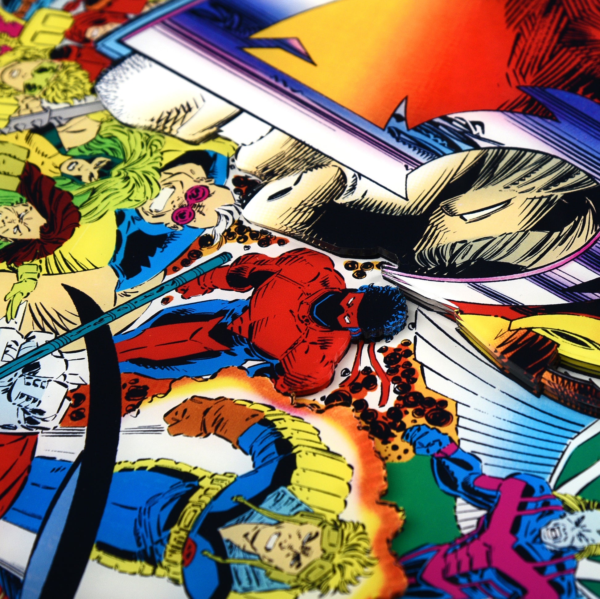 John Romita Jr. "The Uncanny X-Men #304" Multi-Layer Acrylic