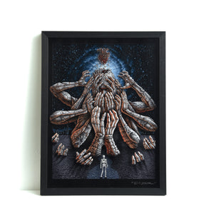EMEK "Depression" Framed Acrylic Diorama