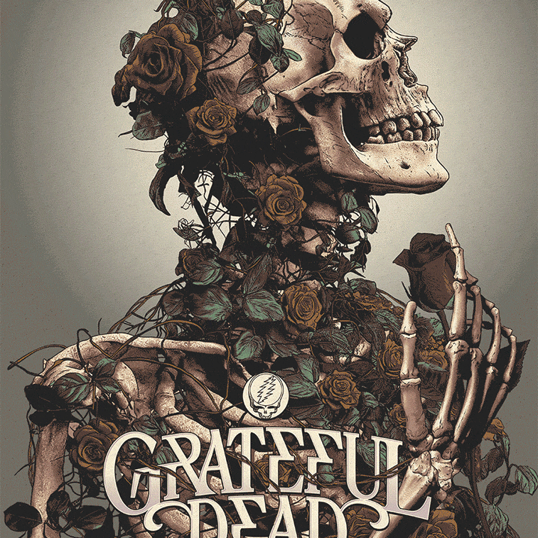 Anthony Petrie "Grateful Dead" 3D Lenticular