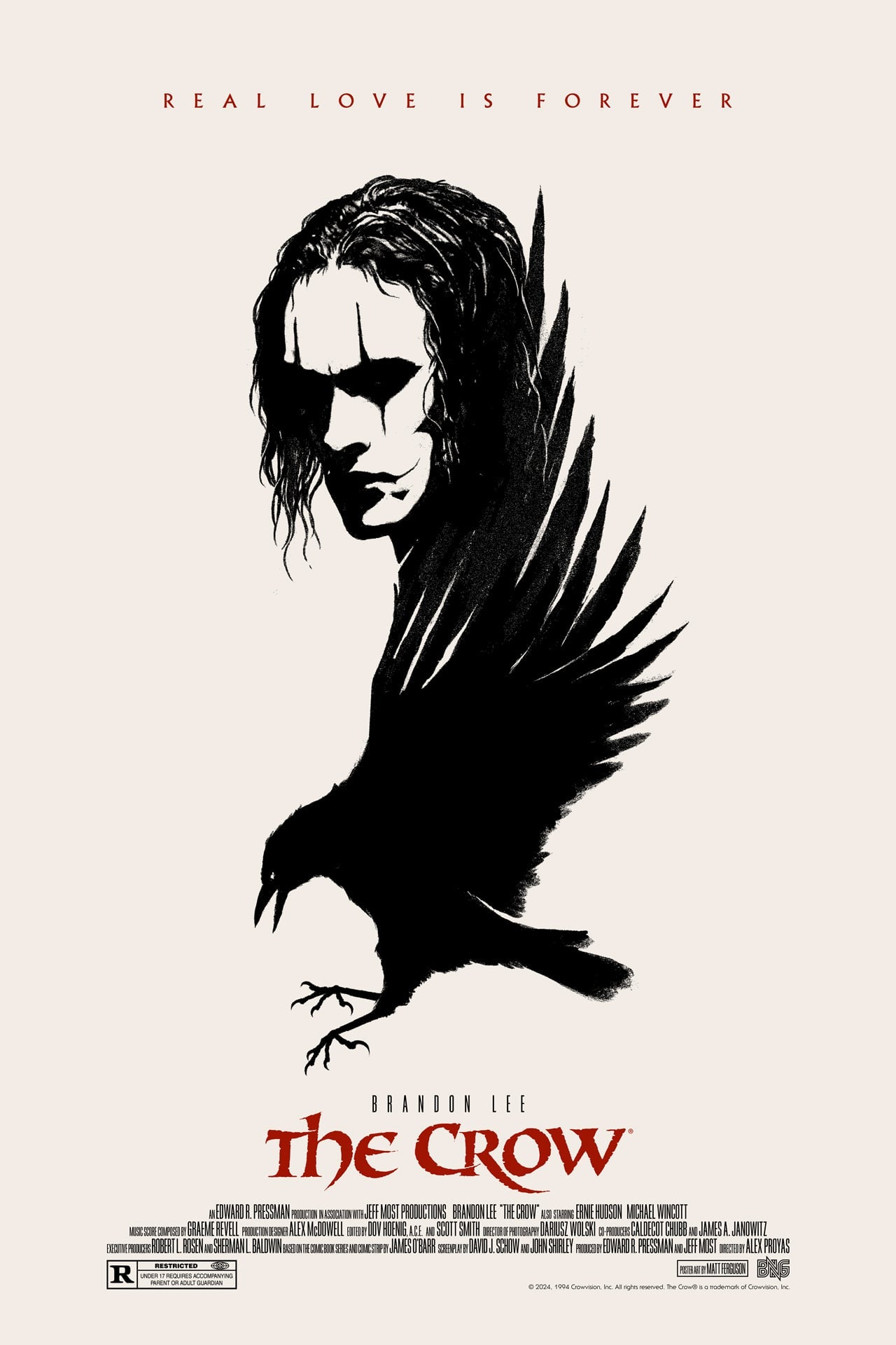 Matt Ferguson "The Crow" Acrylic Panel Print