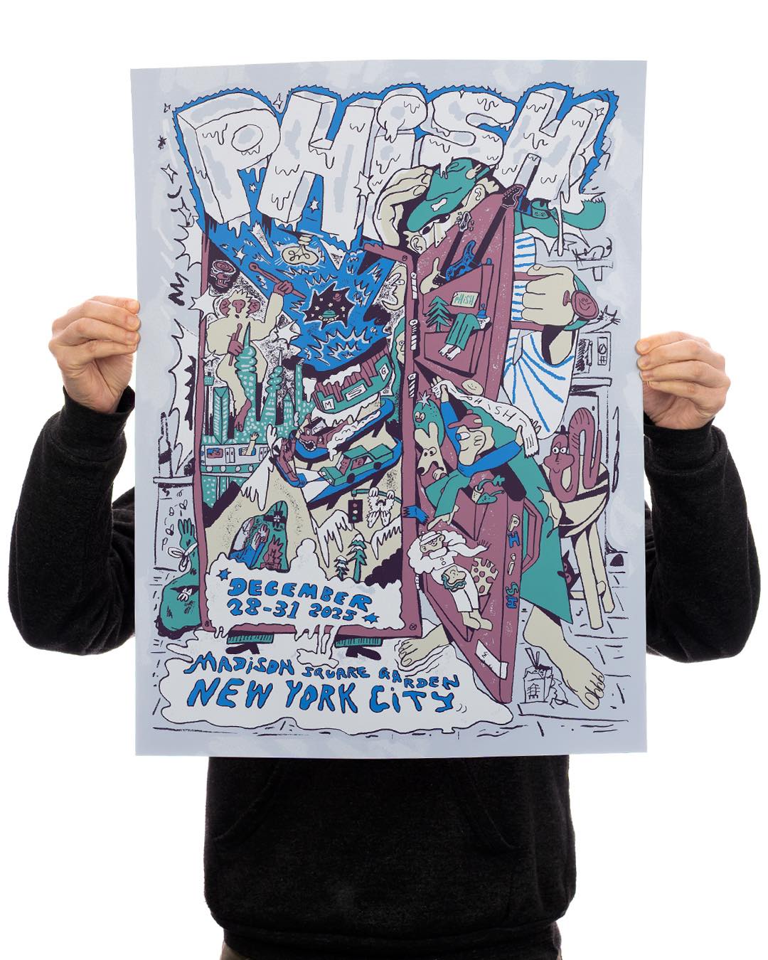 Darren Shaddick "Phish @ MSG" AP