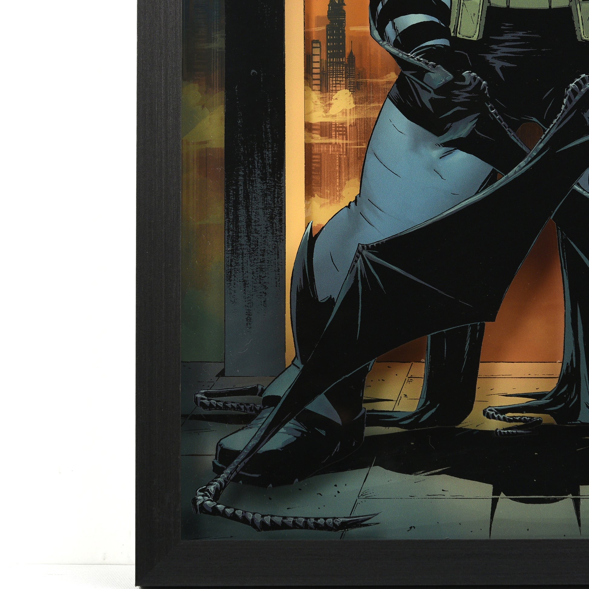 Nick Dragotta "Absolute Batman #1" Framed Acrylic Diorama