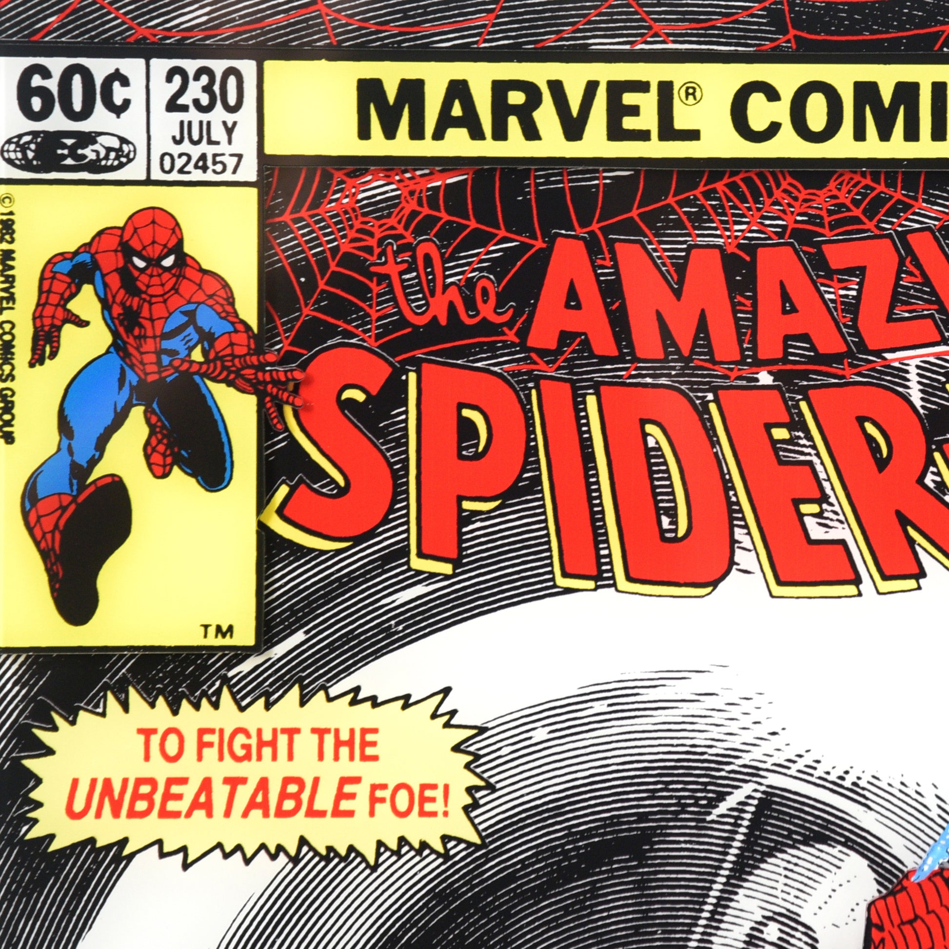 John Romita Jr. "The Amazing Spider-Man #230" Multi-Layer Acrylic Panel (16x24)