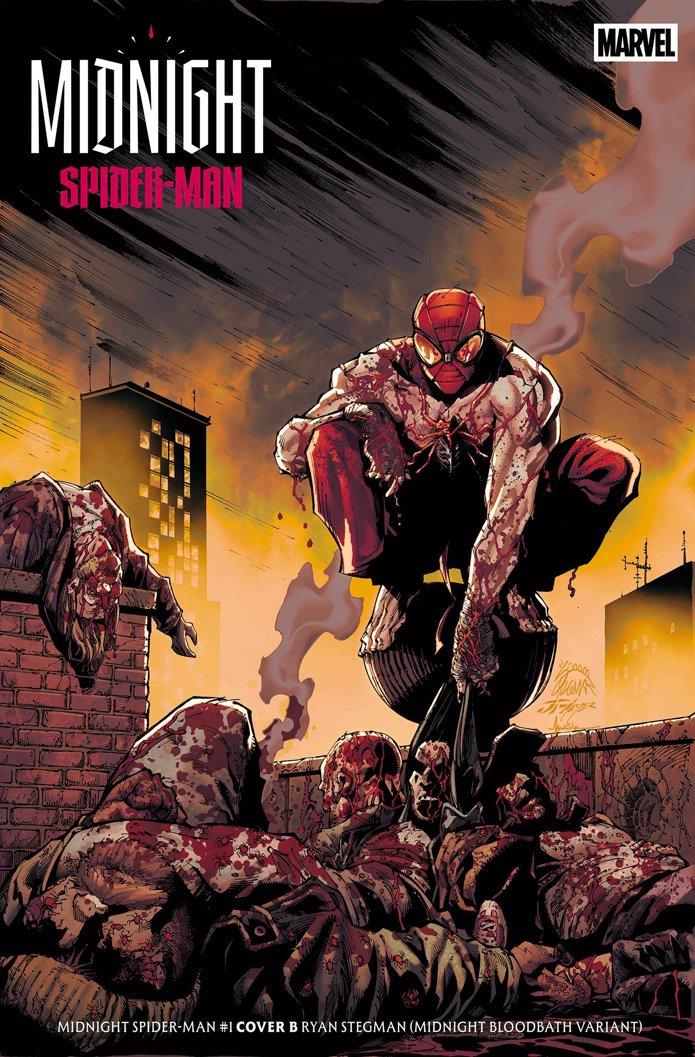 Midnight Spider-Man #1 Stegman