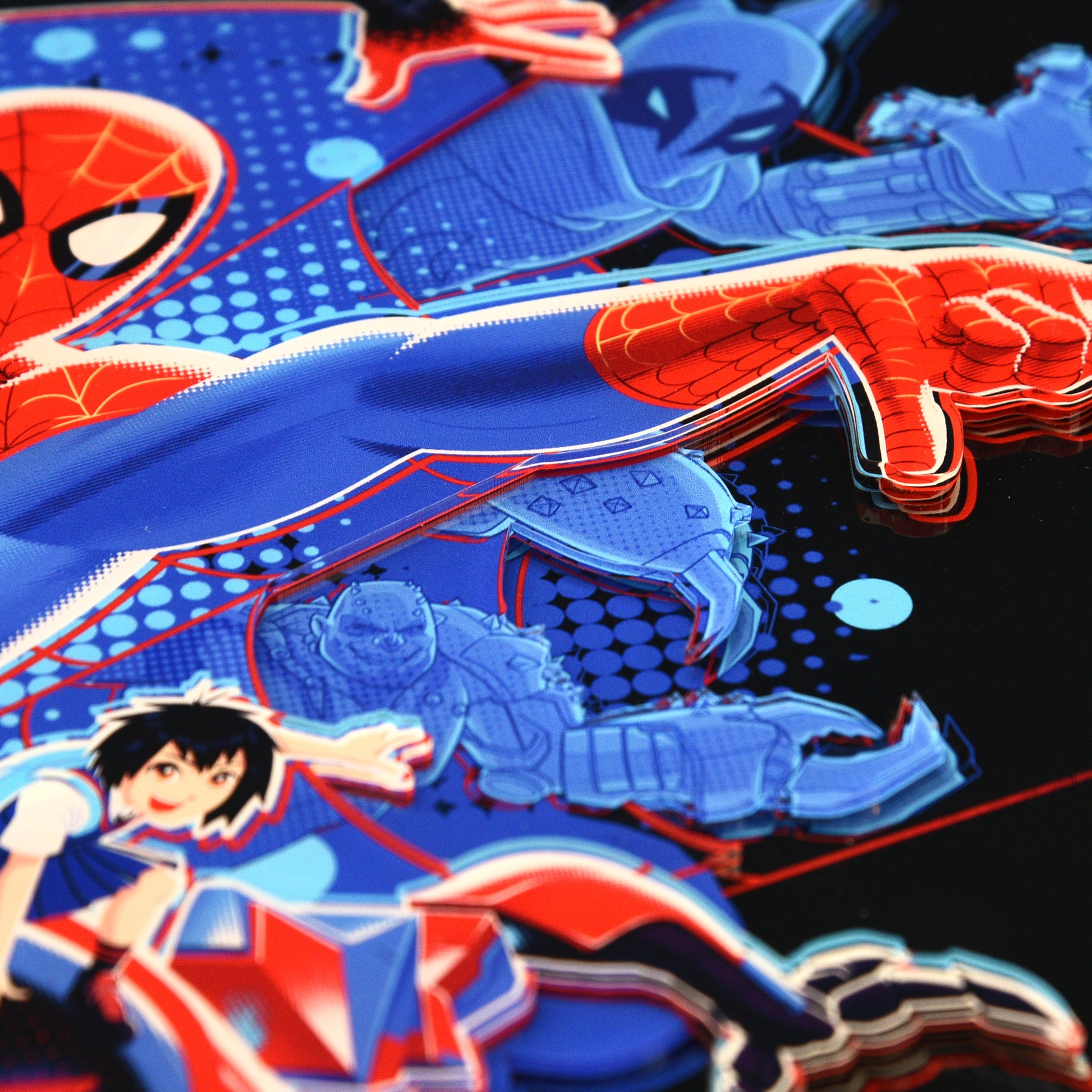 Phantom City Creative "Spider-Man: Into the Spider-Verse" Multi-Layer Acrylic