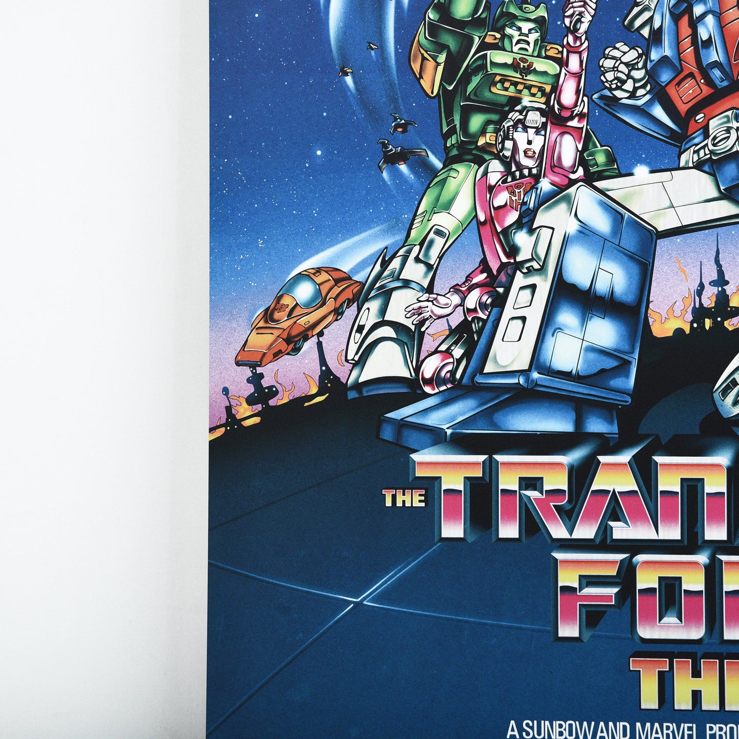 The Transformers: The Movie - Aluminum Print