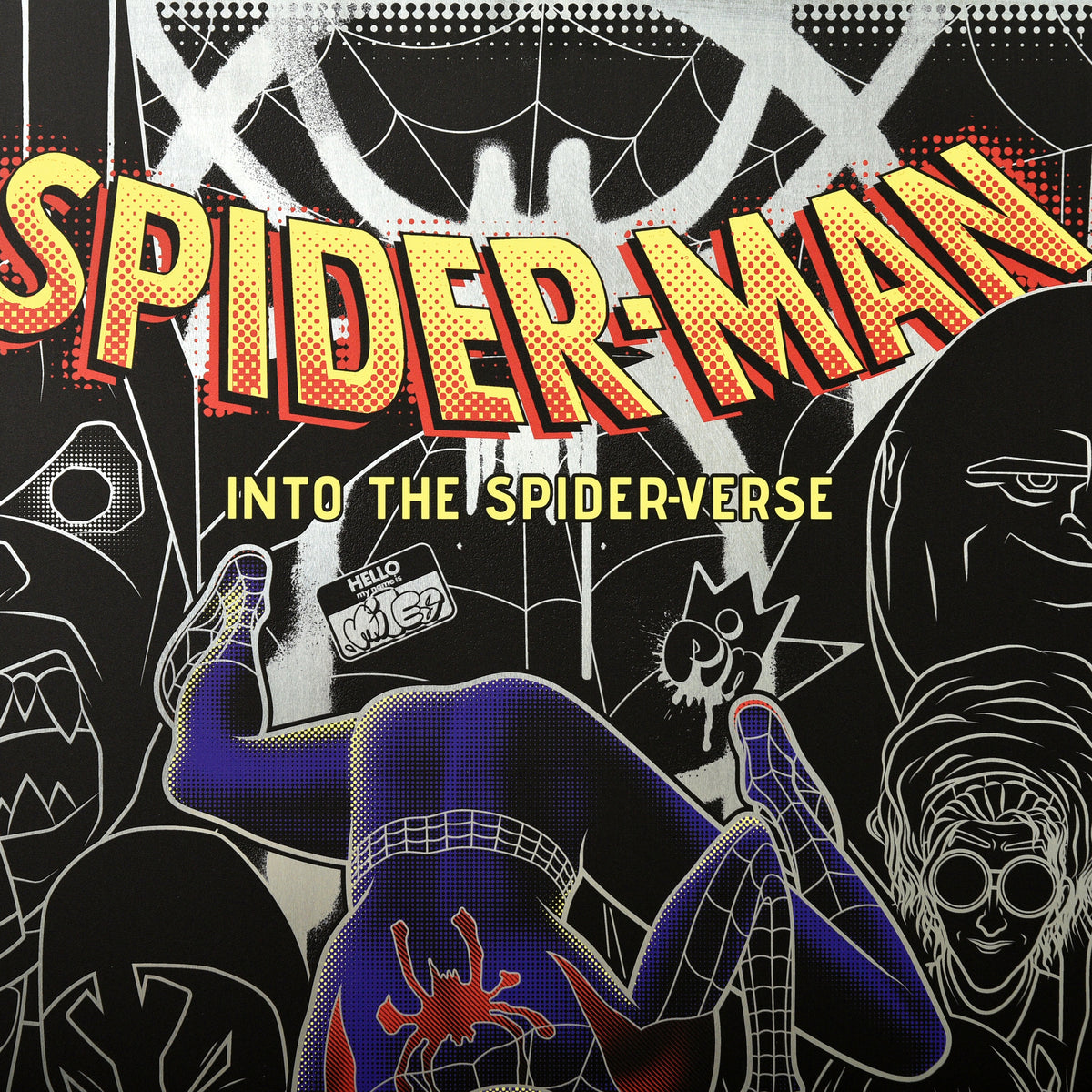Bruce Yan "Spider-Man: Into the Spider-Verse" Aluminum Print