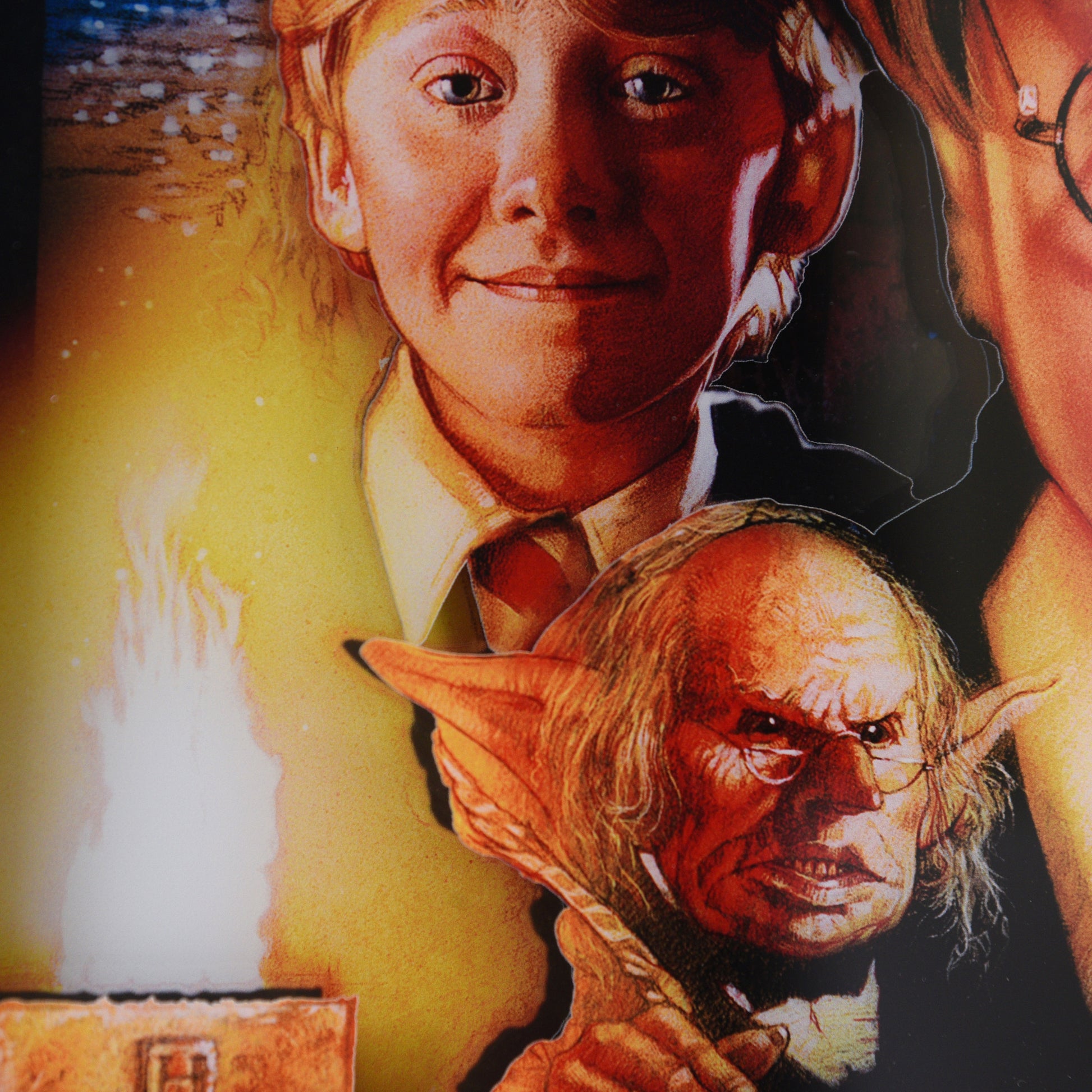 Drew Struzan "Harry Potter and the Sorcerer's Stone" Framed Acrylic Diorama