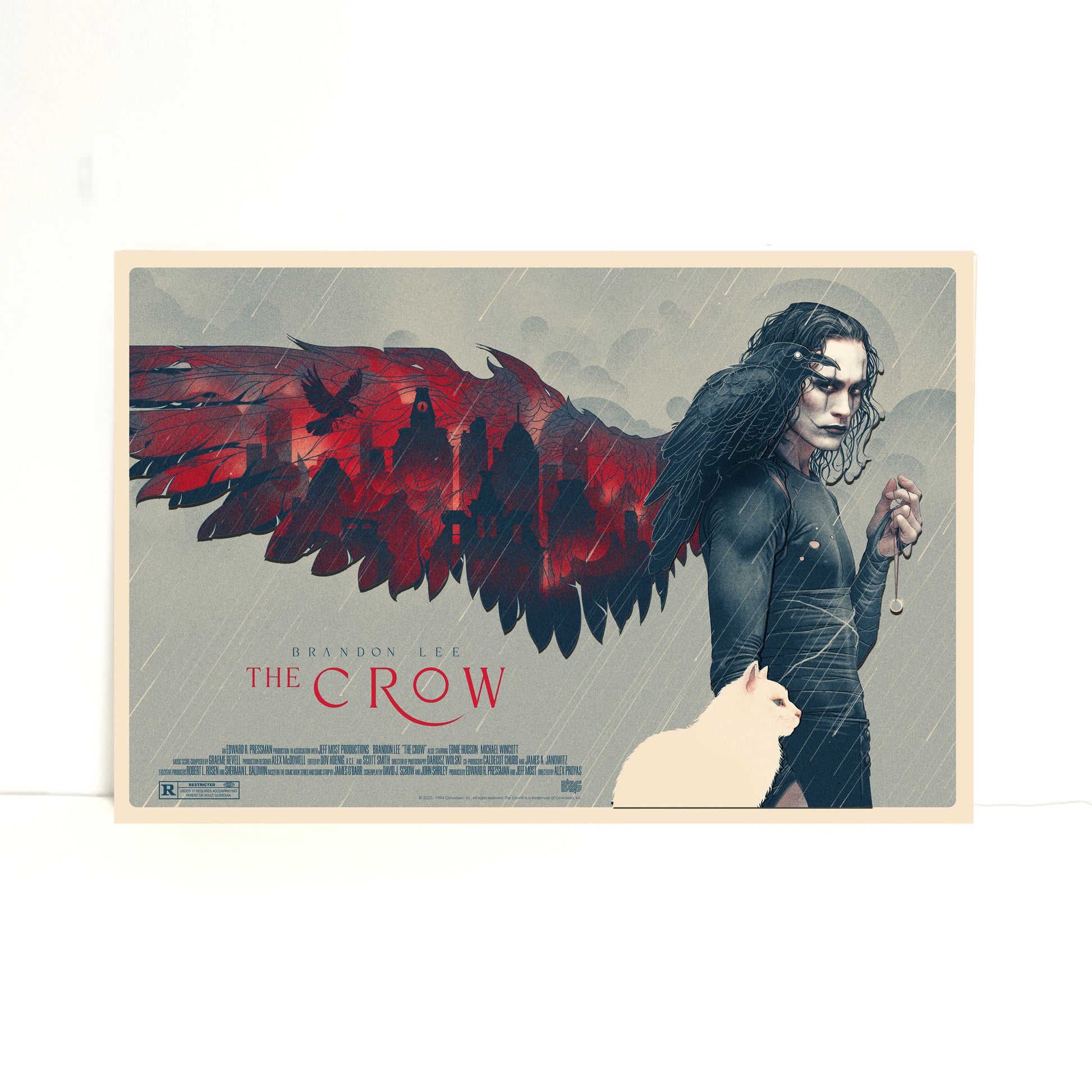 Bruno Vergauwen "The Crow" Multi-Layer Acrylic