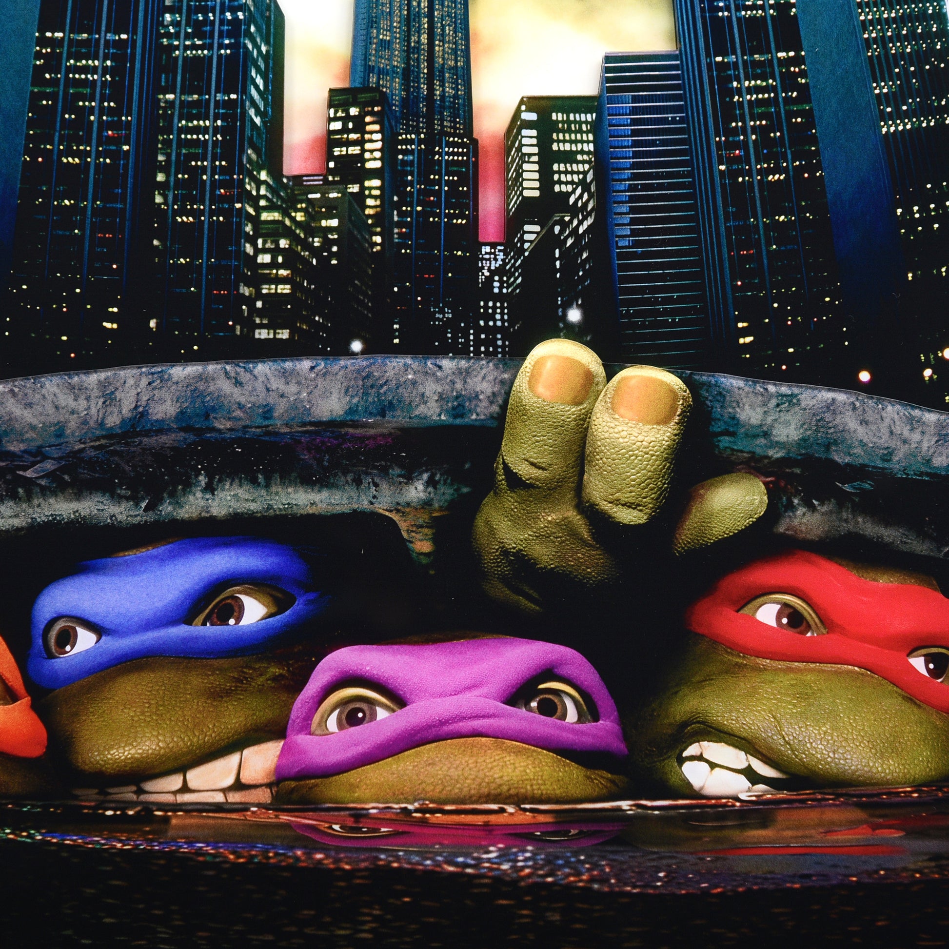 Teenage Mutant Ninja Turtles - Theatrical - Multi-Layer Acrylic (24x36)