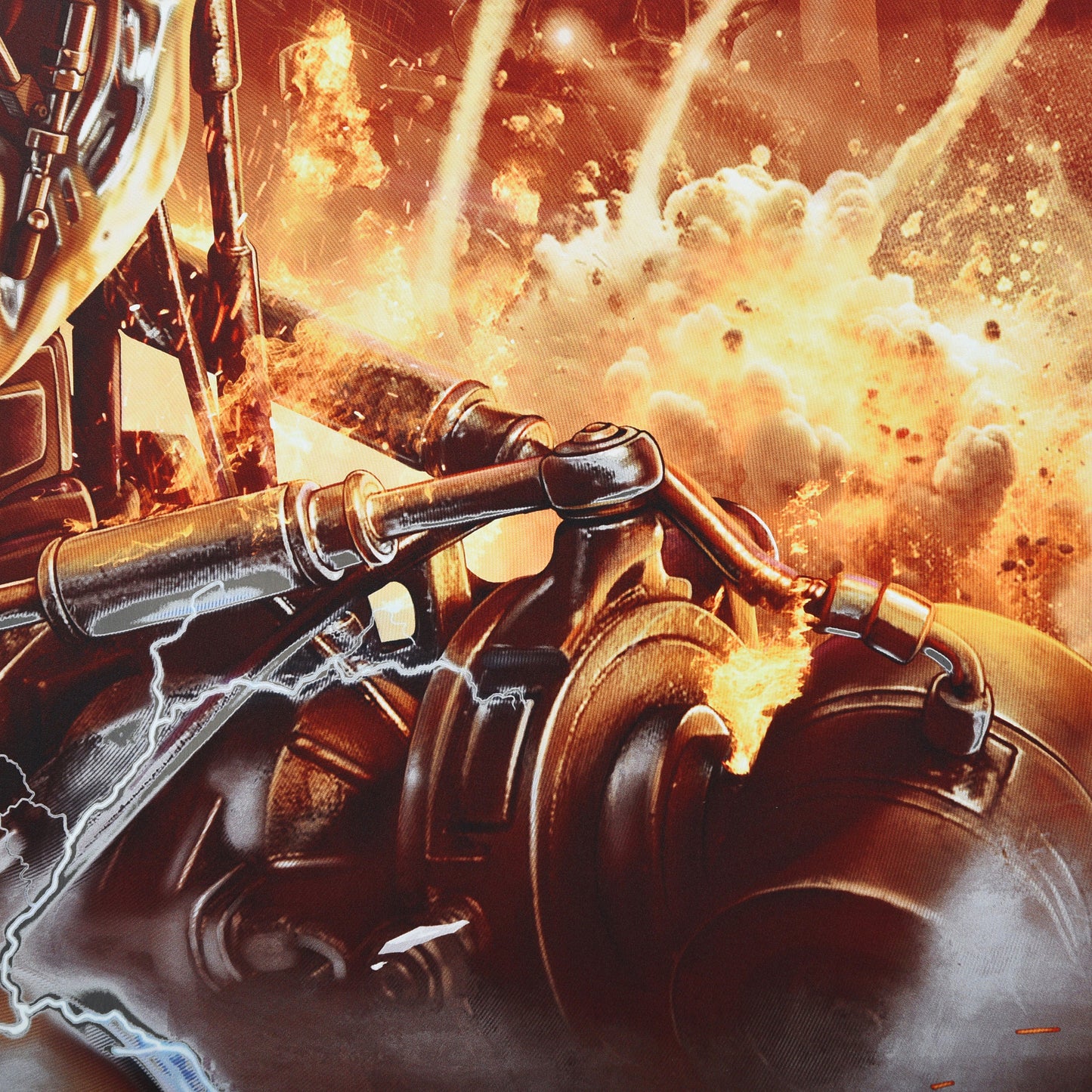 Pablo Olivera "The Terminator" Aluminum Print