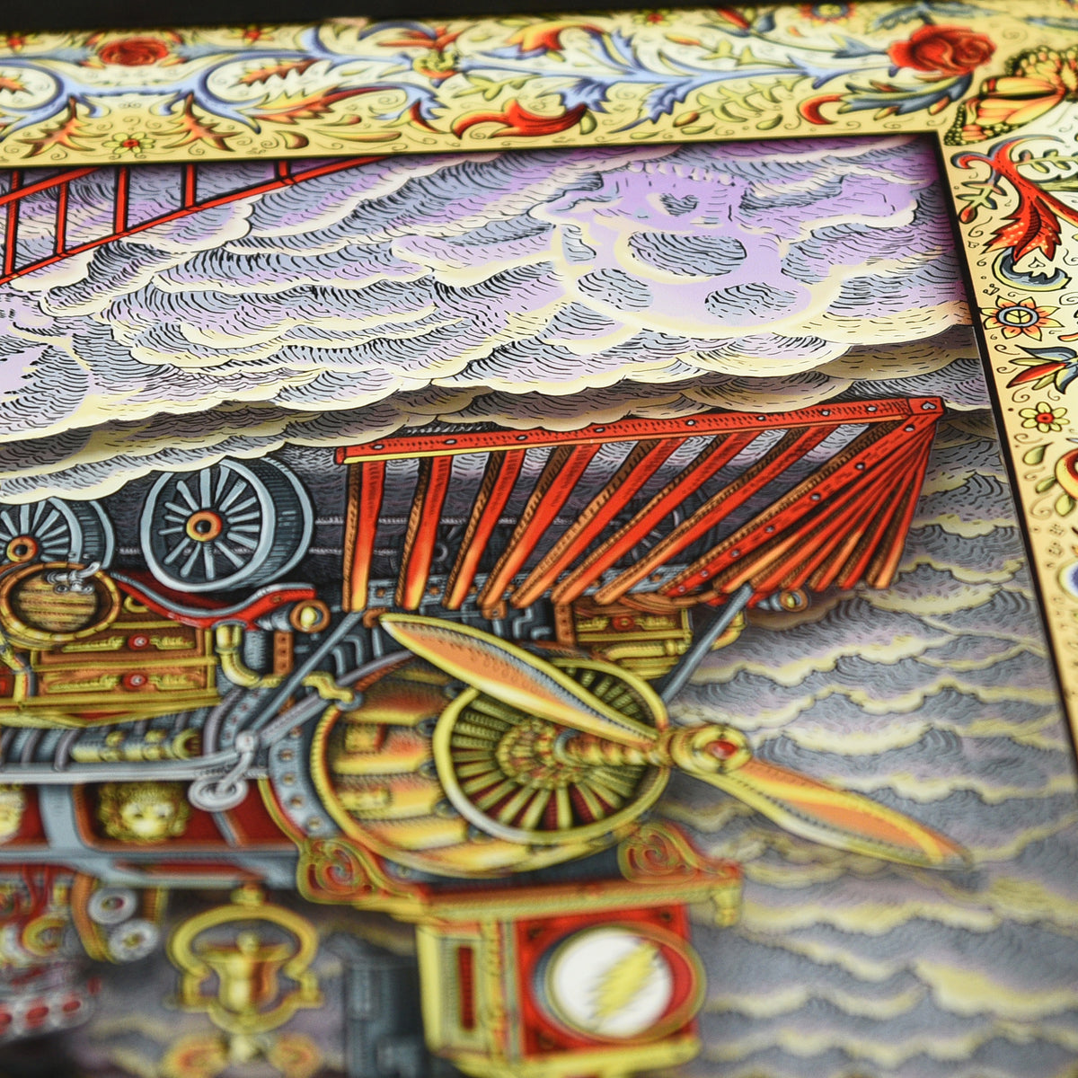 EMEK "Trip of Fools" Framed Acrylic Diorama