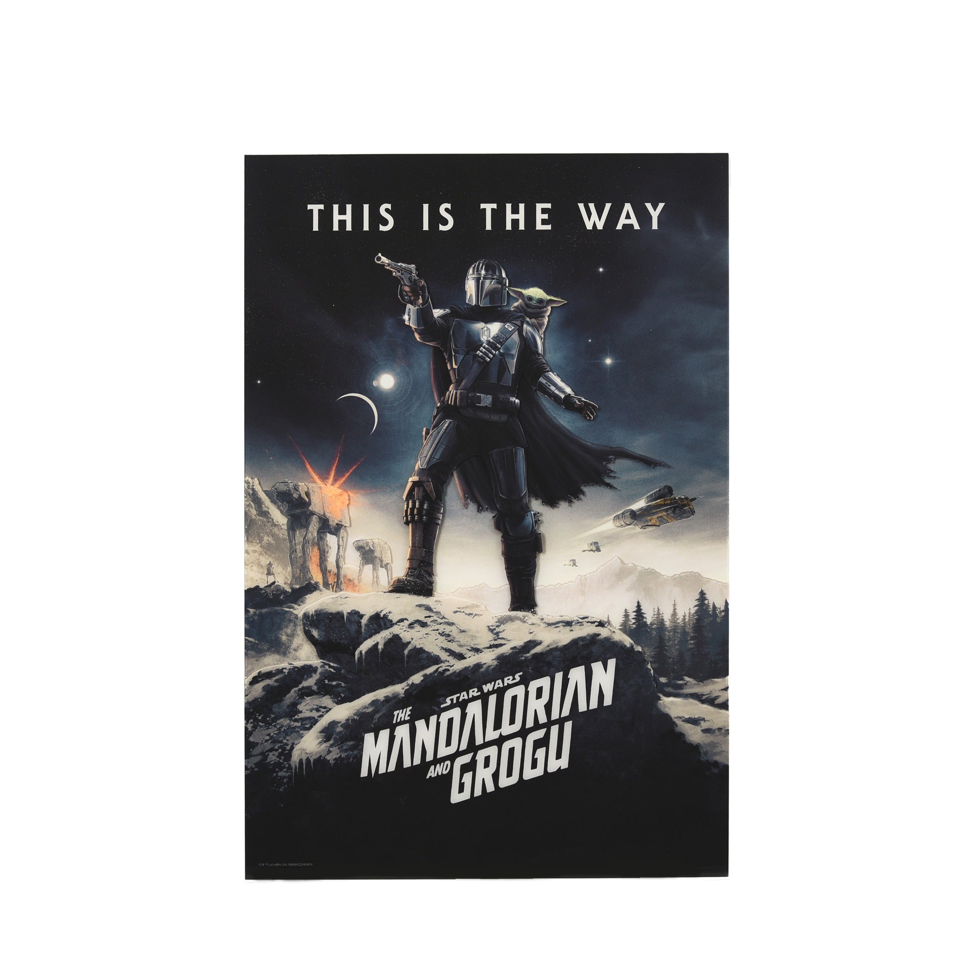 Matt Ferguson "The Mandalorian and Grogu" Multi-Layer Acrylic