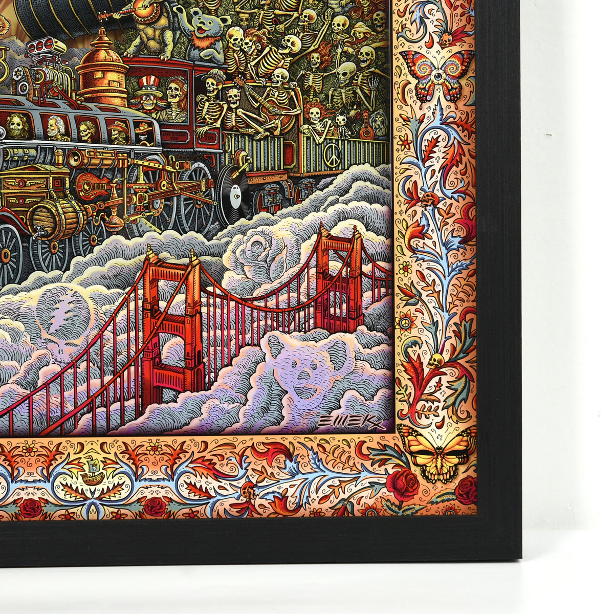 EMEK "Trip of Fools" Variant - Framed Acrylic Diorama
