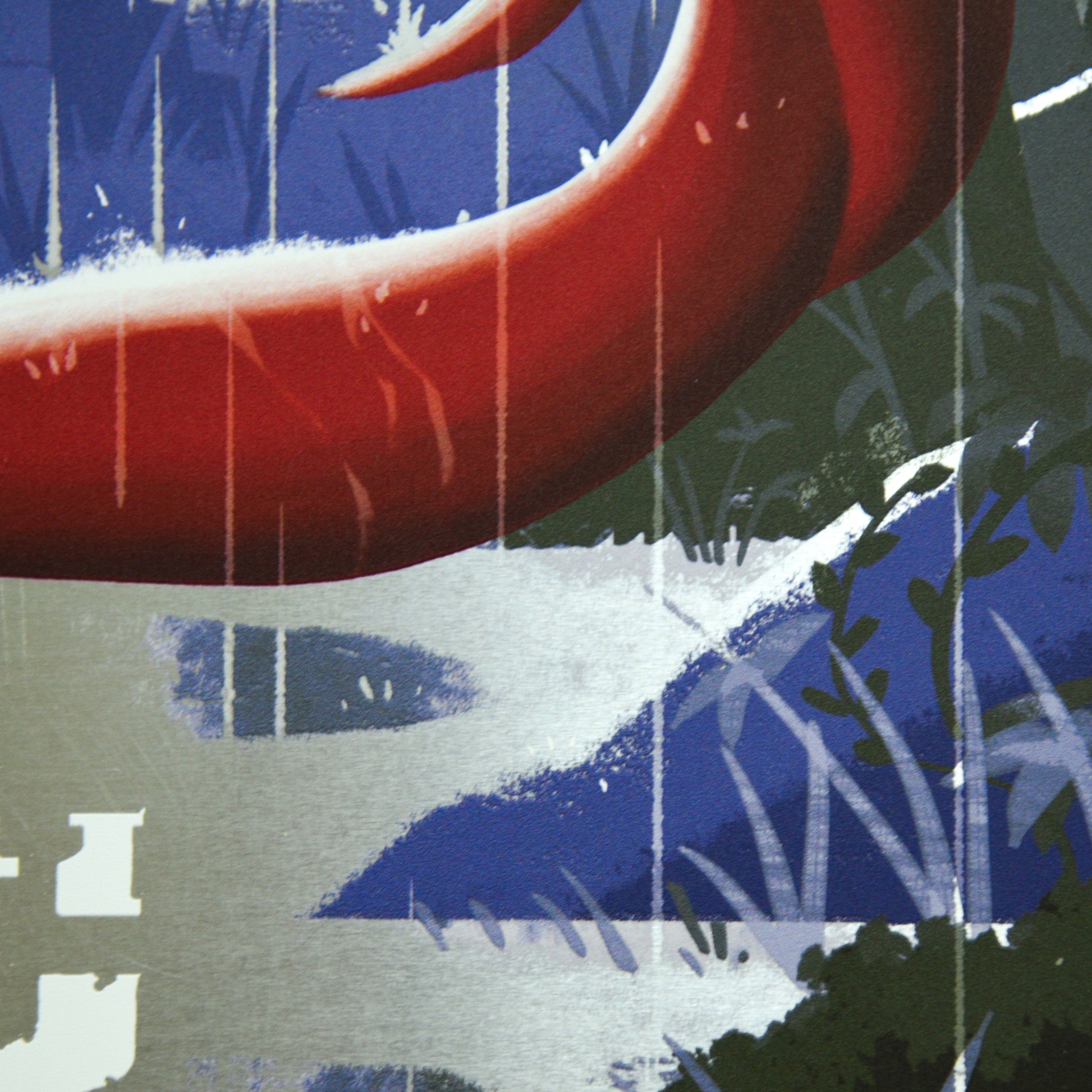 George Bletsis "Samurai Jack" Aluminum Print