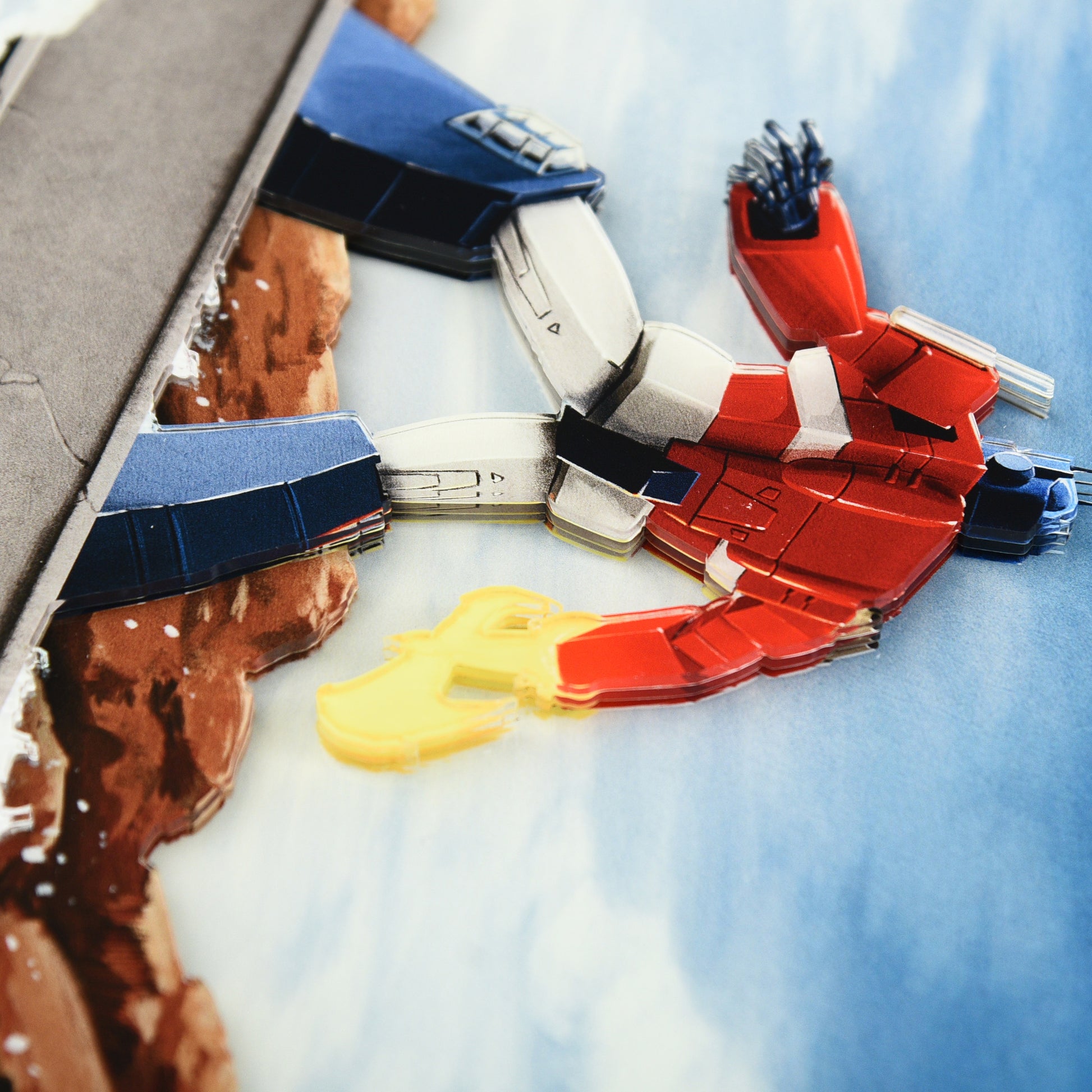 Matt Ferguson "Transformers: Megatron vs. Optimus Prime" Multi-Layer Acrylic