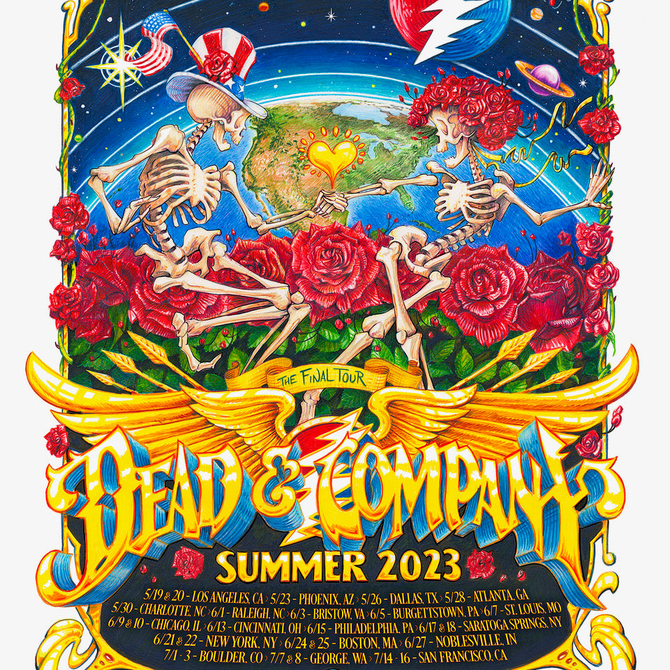 AJ Masthay "Dead & Co. The Final Tour - V1, V2 & V3" AE SET