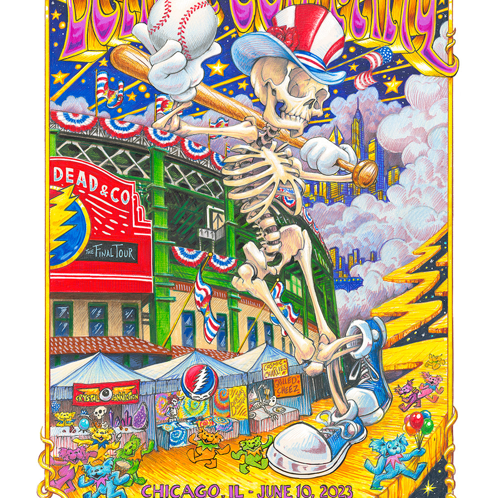 AJ Masthay "Dead & Company - Wrigley Field - Night #2"