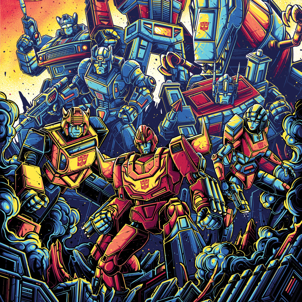 Dan Mumford "The Transformers (Autobots)"