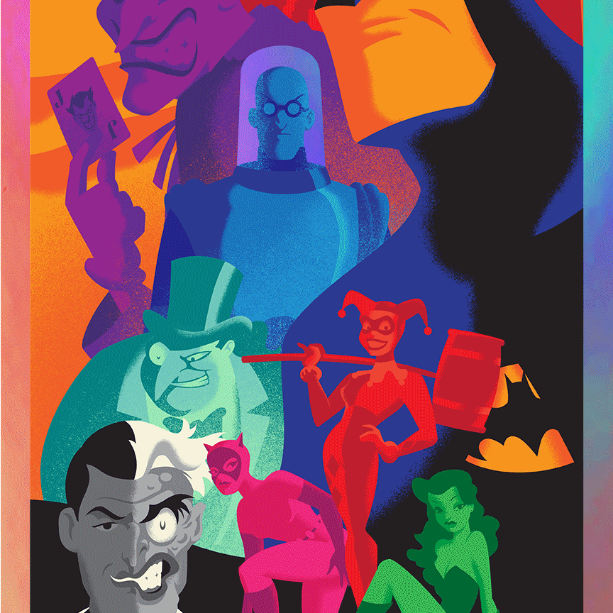 Danny Haas "Batman: The Animated Series" Foil Variant