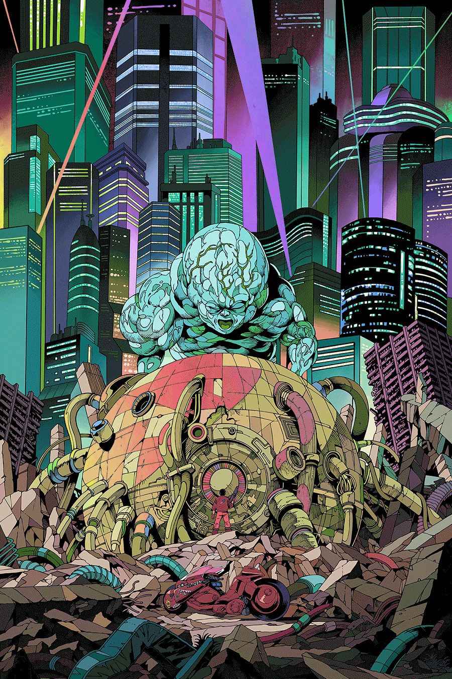 Benangbaja Studio "Neo Genesis" Foil Variant A