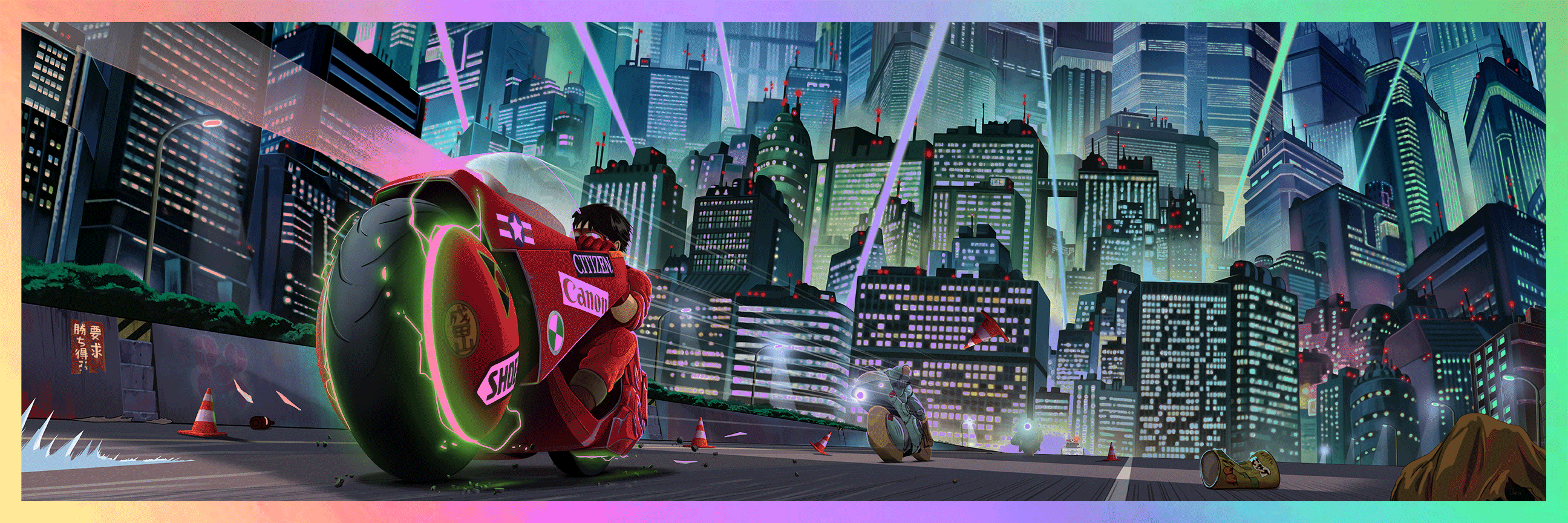 Pablo Olivera "Return to Neo Tokyo" Foil Variant