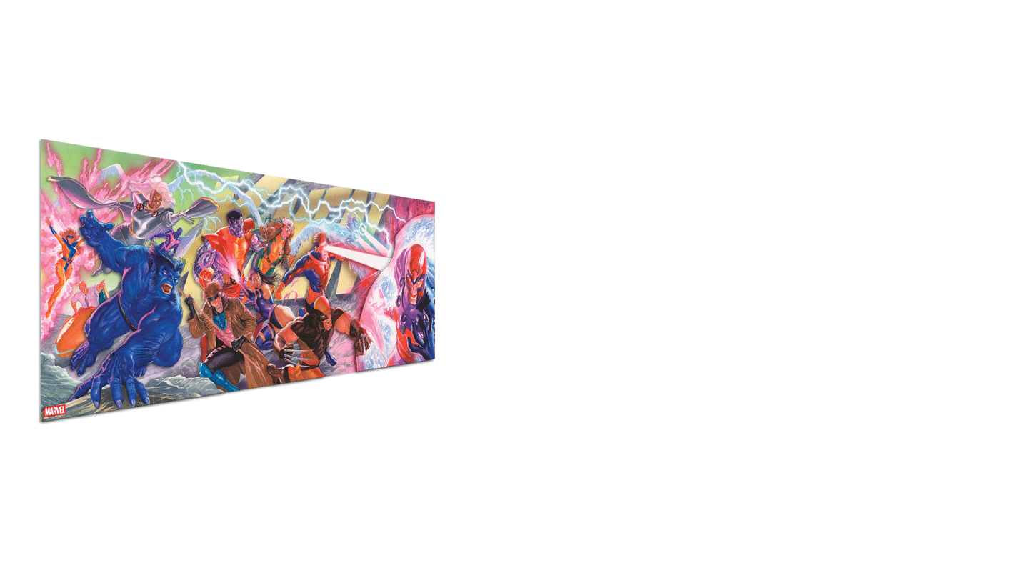 Alex Ross "X-Men 60th Anniversary Tribute" Multi-Layer Acrylic