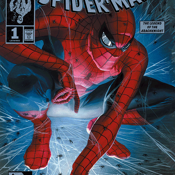 Alex Ross "Spider-Man #1: Torment" 3D Lenticular PLEX (24x36)