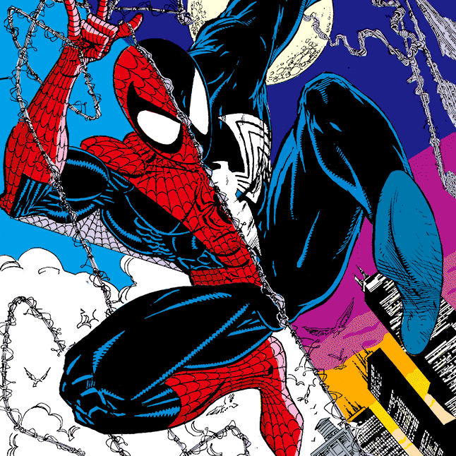 Todd McFarlane & Erik Larsen "Spider-Man #350" 3D Lenticular