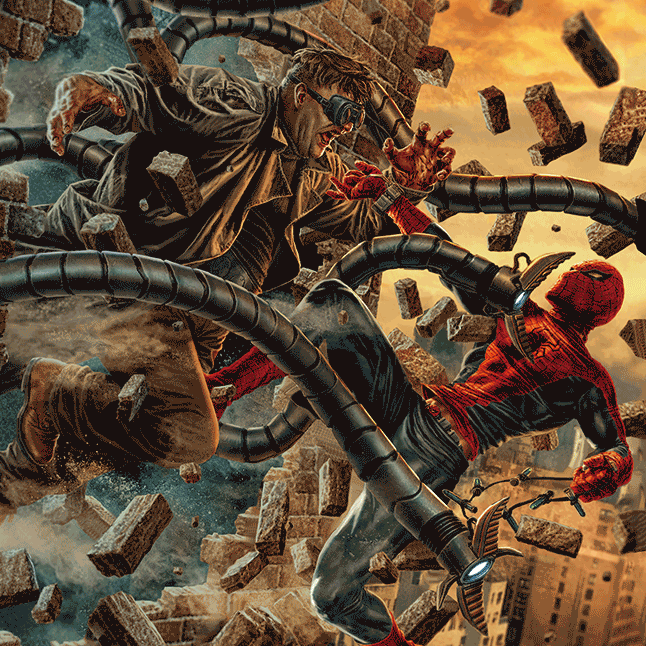 Lee Bermejo "The Amazing Spider-Man #12" 3D Lenticular