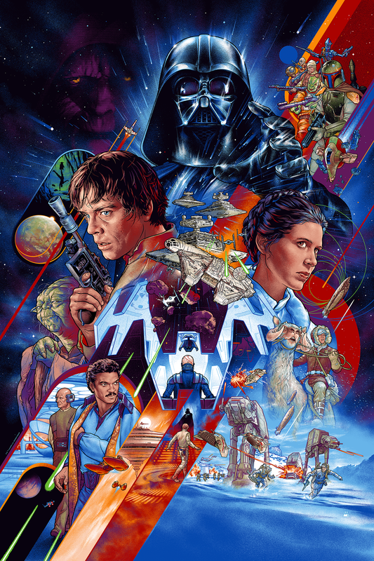 Martin Ansin "The Saga Continues" Art Print - Multi-Layer Acrylic Panel