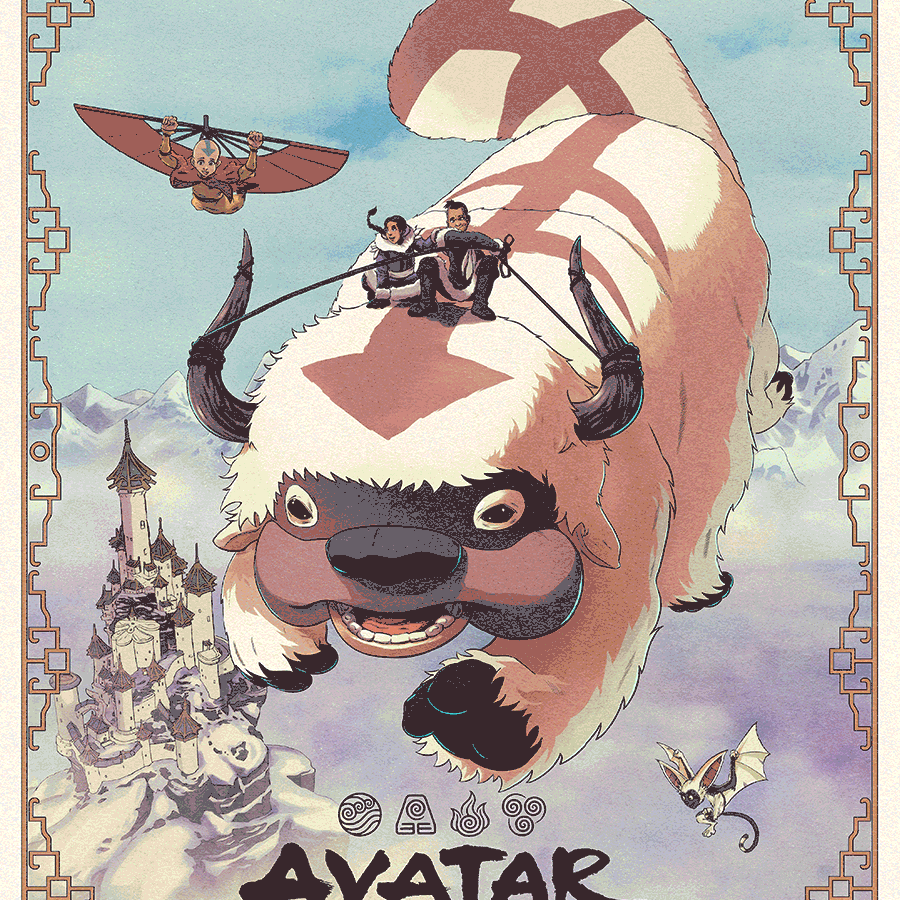 Mike McGee "Avatar: The Last Airbender" 3D Lenticular
