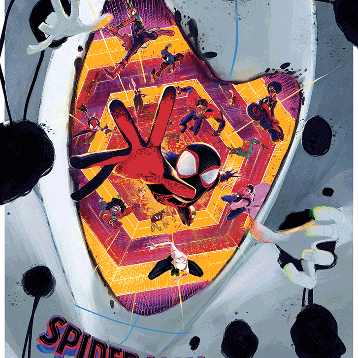 Azmat Munshi "Spider-Man: Across the Spider-Verse" 3D Lenticular