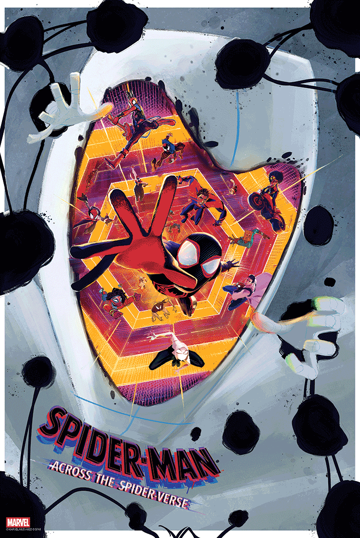Azmat Munshi "Spider-Man: Across the Spider-Verse" 3D Lenticular