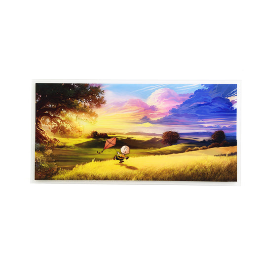 Mark Chilcott & Charles M. Schulz "Peanuts: It's Kite Flying Season" Multi-Layer Acrylic