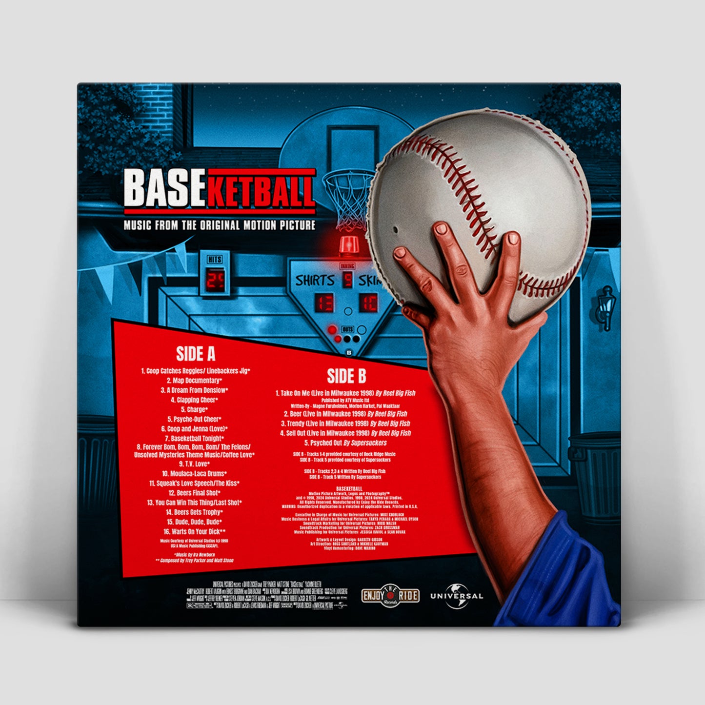 BASEketball - Original Motion Picture Soundtrack LP - Limited Edition BNG Exclusive