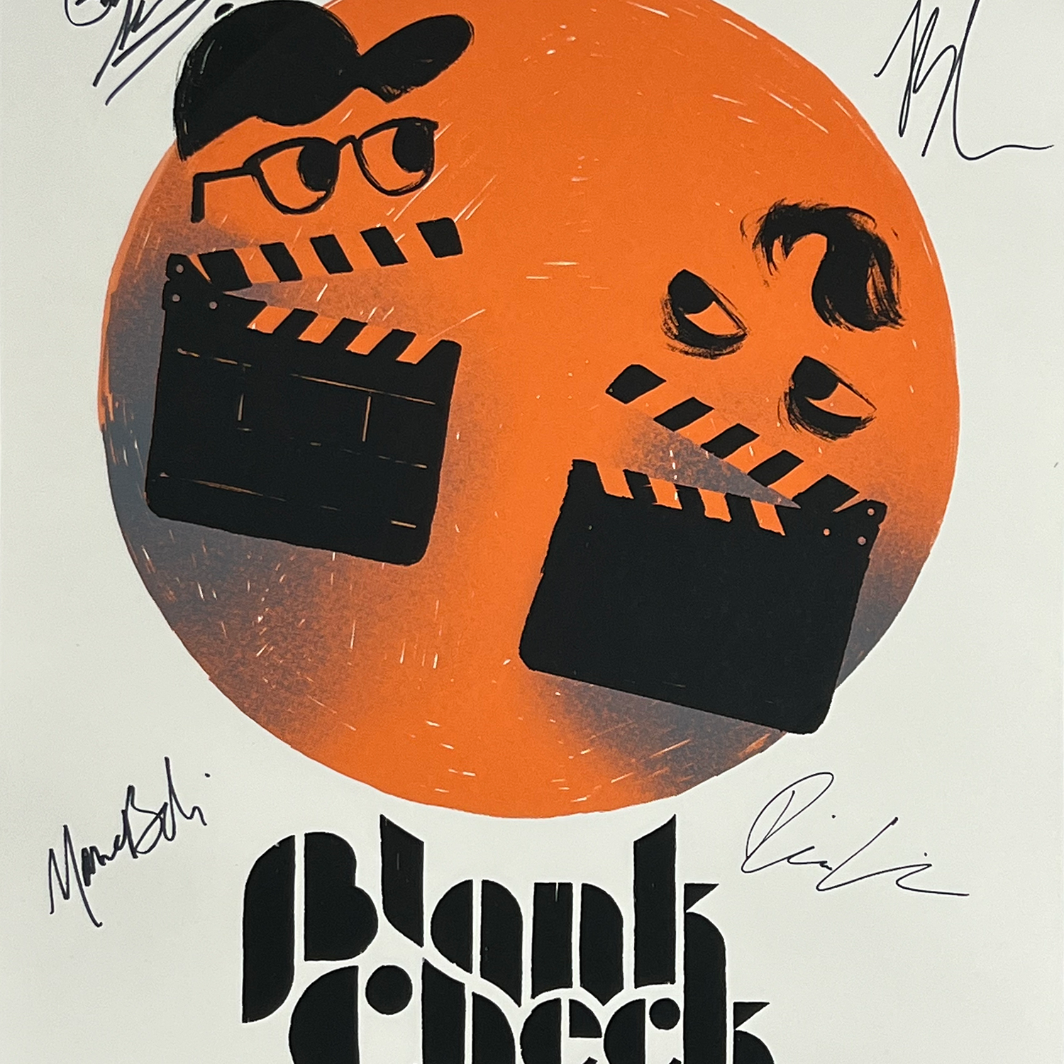 Olly Moss "Blank Check On Broadway" Signed by Hosts