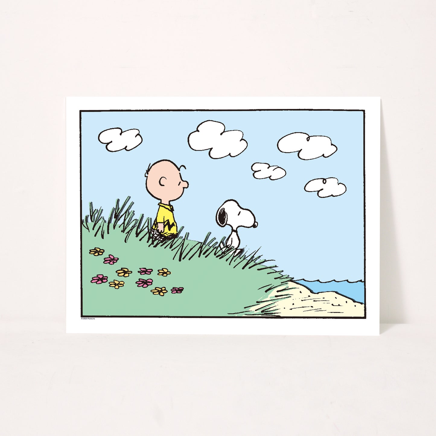 Charles M. Schulz "A Boy and His Dog" Multi-Layer Acrylic