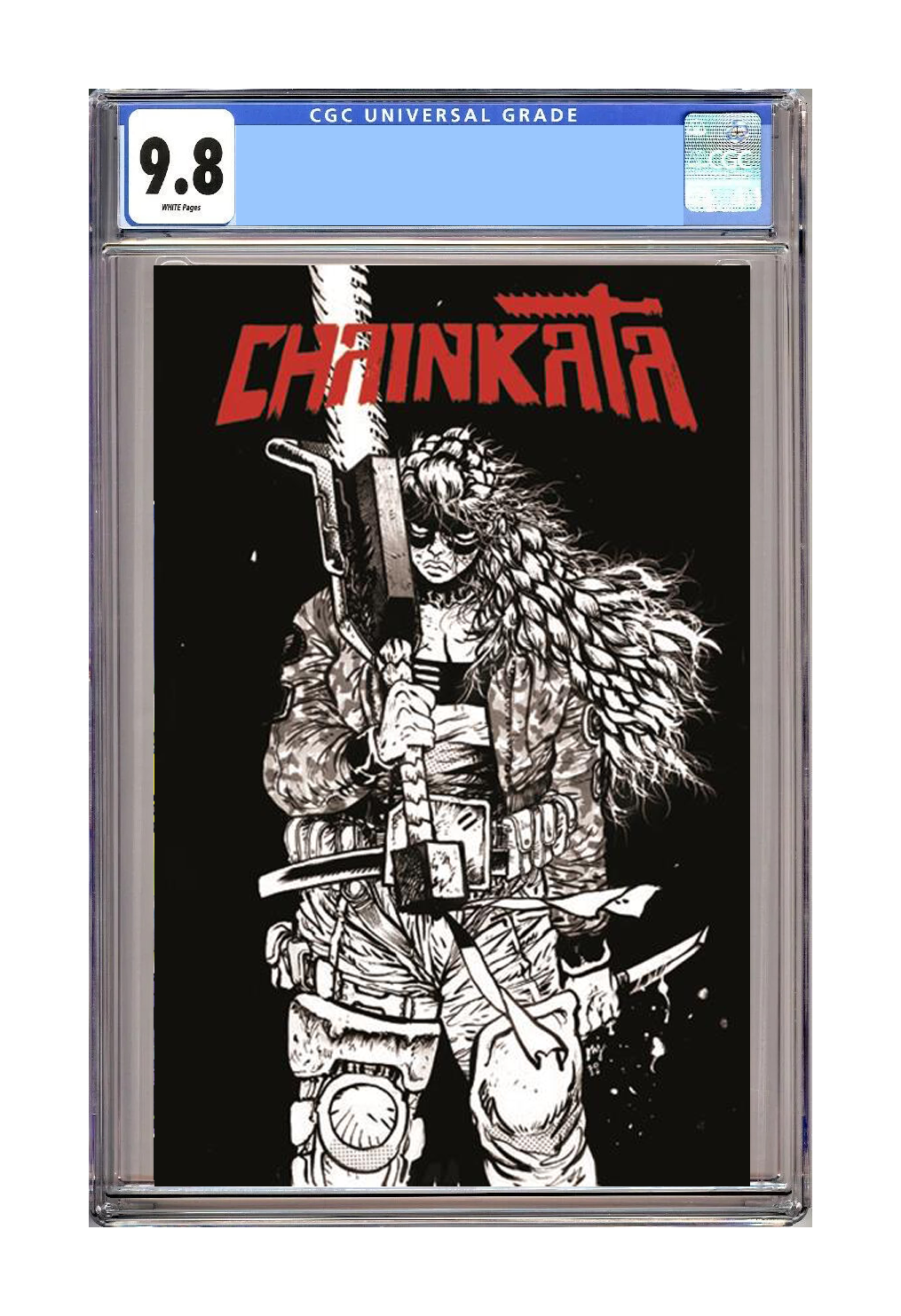 Chainkata #1 Cov B. Johnson [CGC GRADED 9.8] - FREE COMIC!
