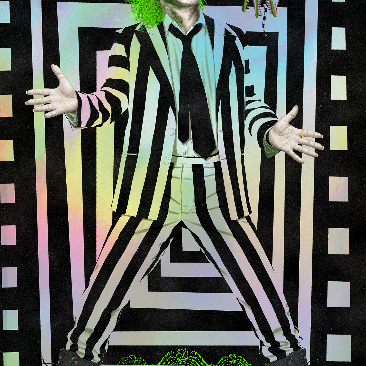 Jason Raish "Beetlejuice Beetlejuice" Foil Variant